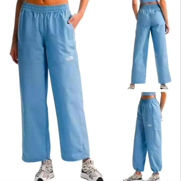NWT The North Face Women's TNF Nylon Easy Pants Optic Blue - Picture 1 of 7